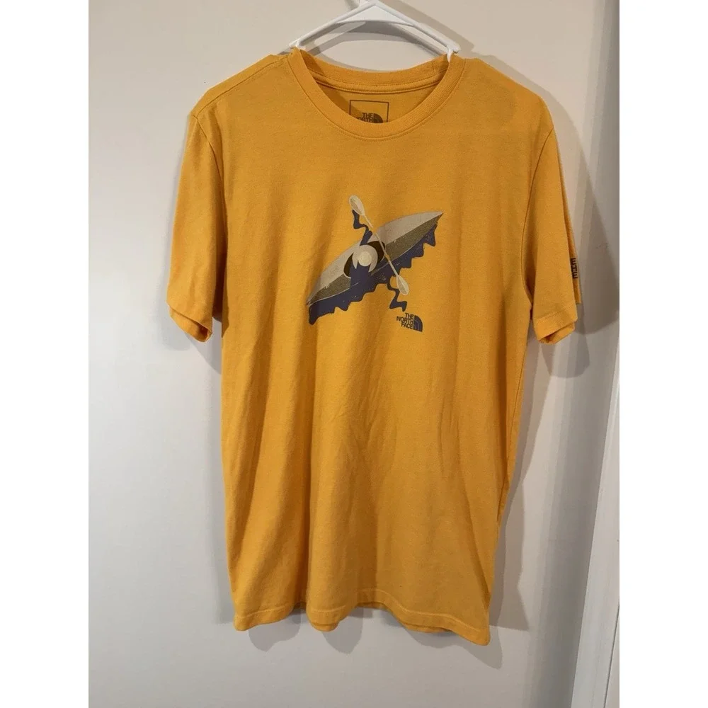 The North Face Men's‎ Small T Shirt Kayak Logo Shirt